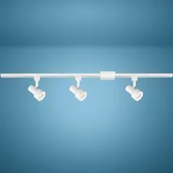 Patriot Lighting® Step Light 3-Light White LED Track Lighting Set
