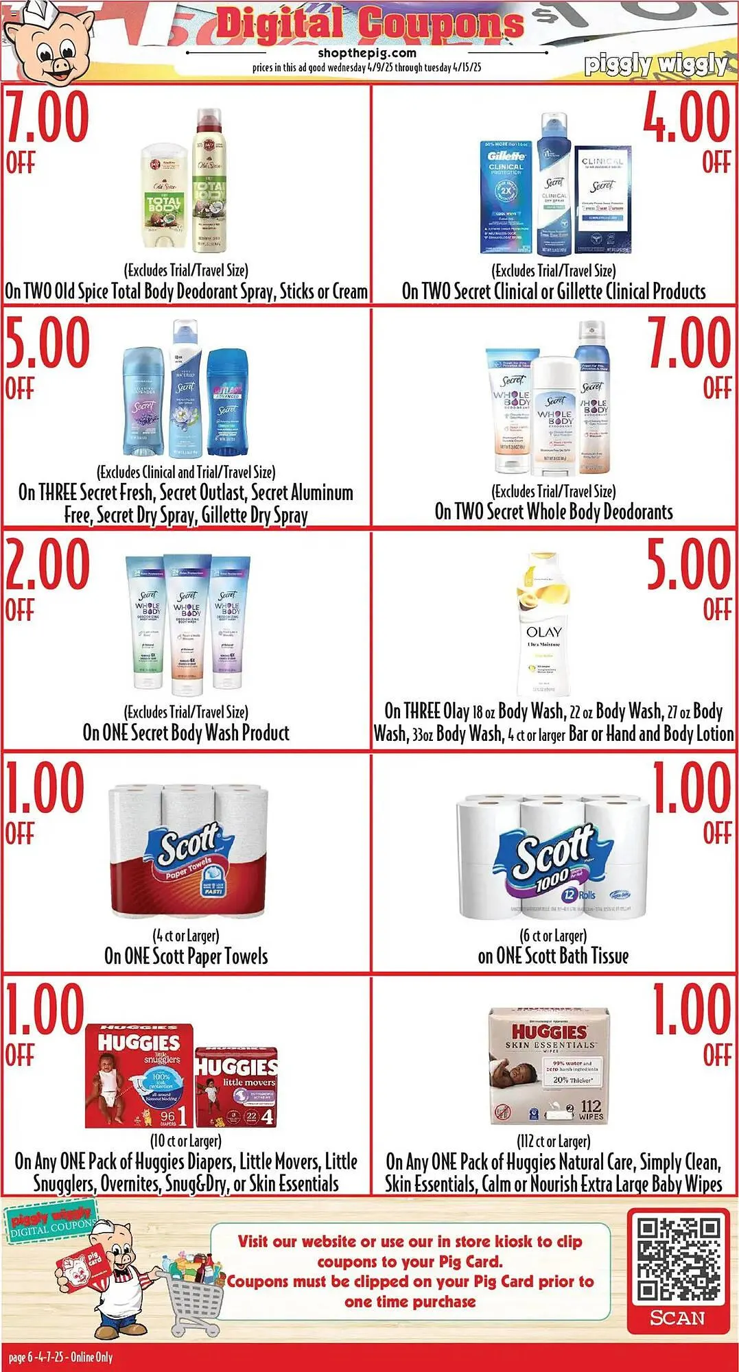 Catálogo de Piggly Wiggly Weekly Ad 9 de abril al 15 de abril 2025 - Página 6