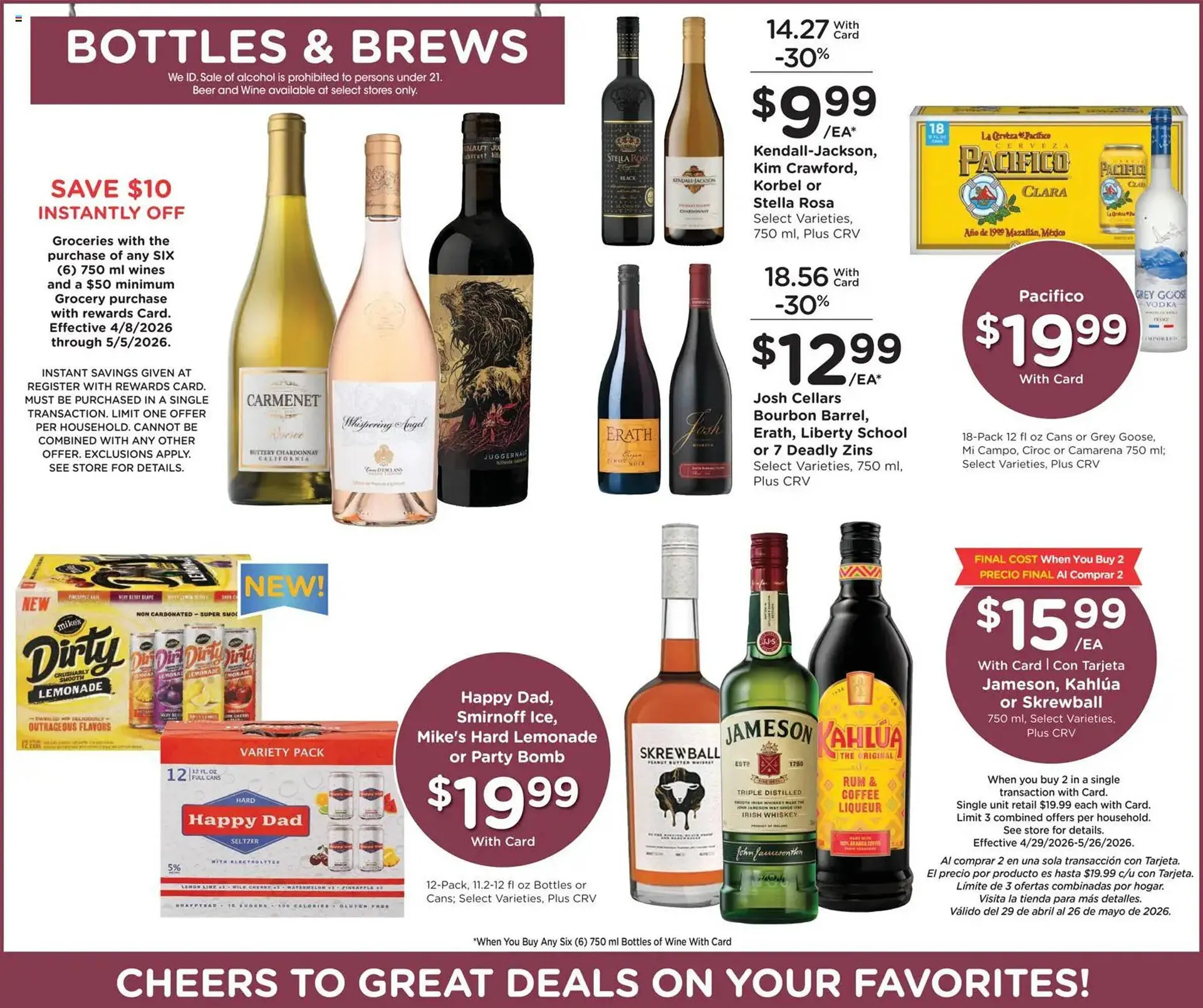 Weekly promotion Ralphs weekly ad spanning from April 29 to May 5 2026 - Page 14 for Catalogue 365