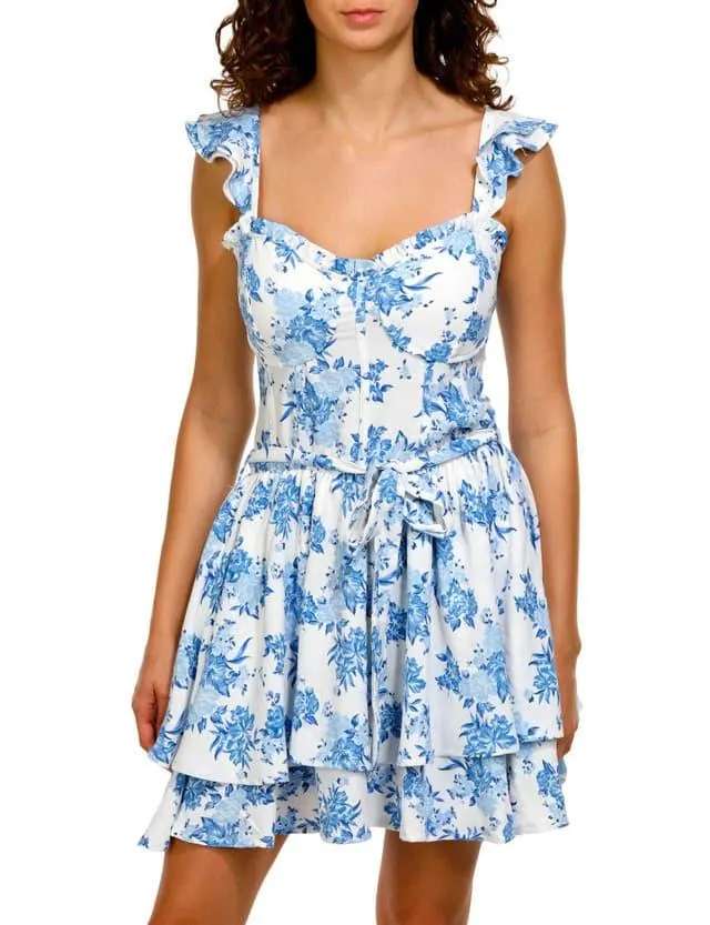 No Comment Juniors Spring Blossom Dress