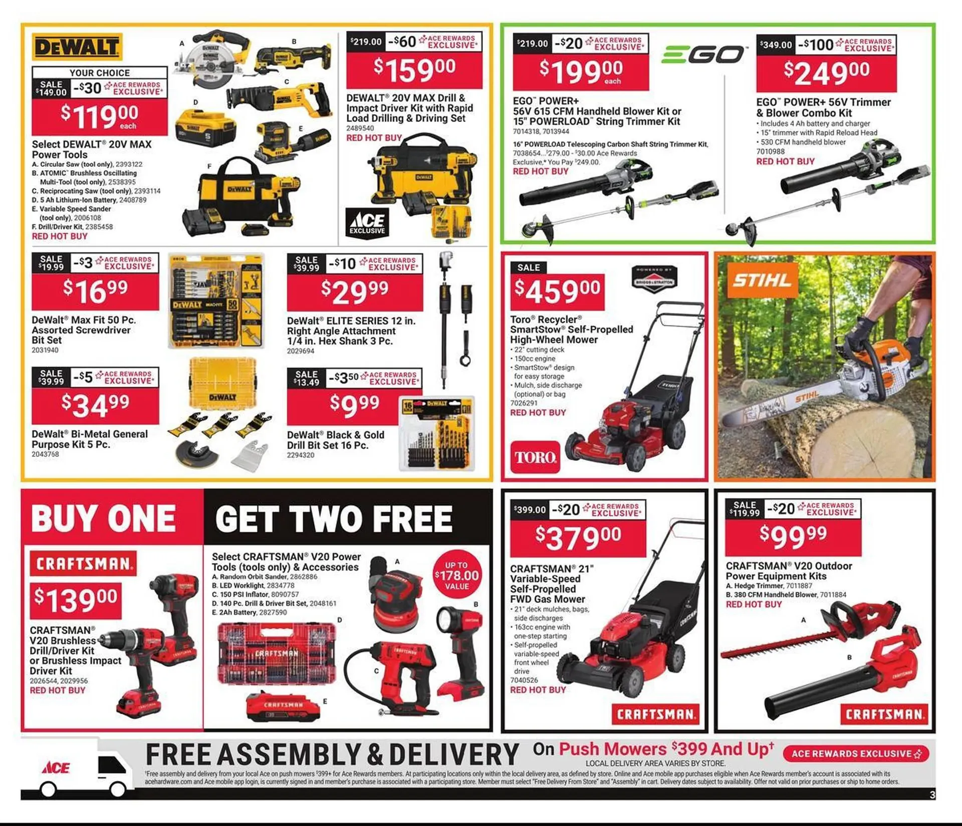 Weekly ad Ace Hardware flyer from March 1 to March 31 2026 - Page 3