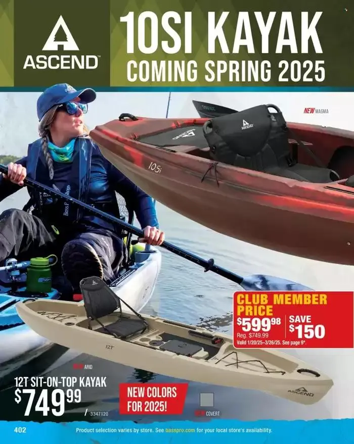 Weekly ad Cabela's Weekly ad from January 31 to February 6 2025 - Page 402