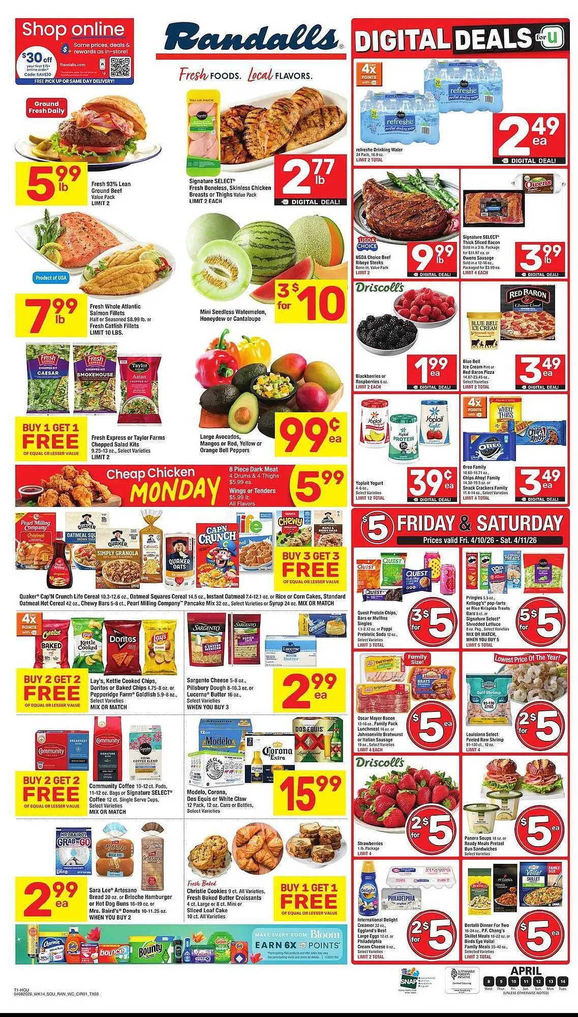 Weekly ad Randalls weekly ad from April 8 to April 14 2026 - Page 3
