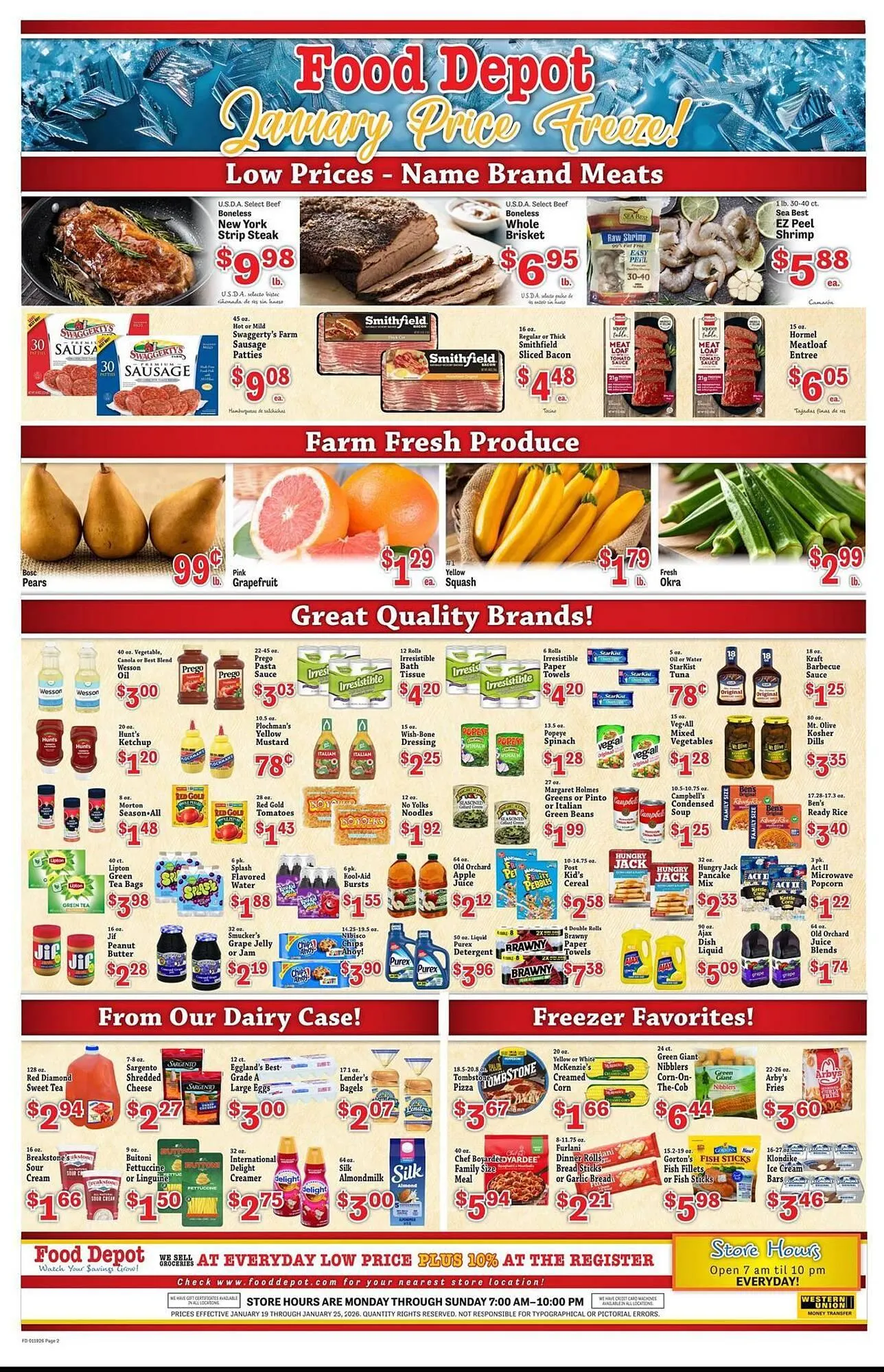 Weekly ad Food Depot weekly ad from January 19 to January 25 2026 - Page 2