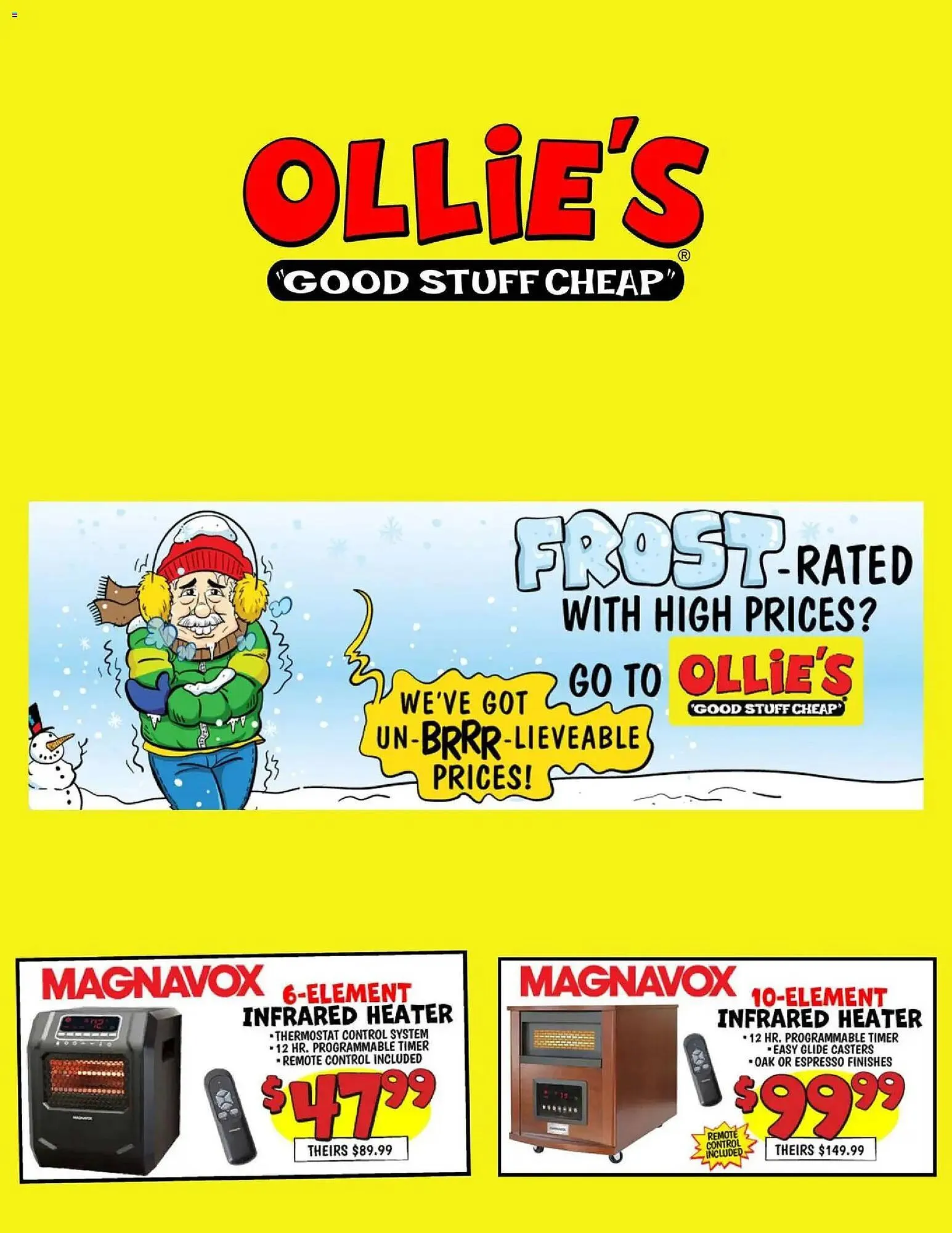 Ollies weekly ad - 1