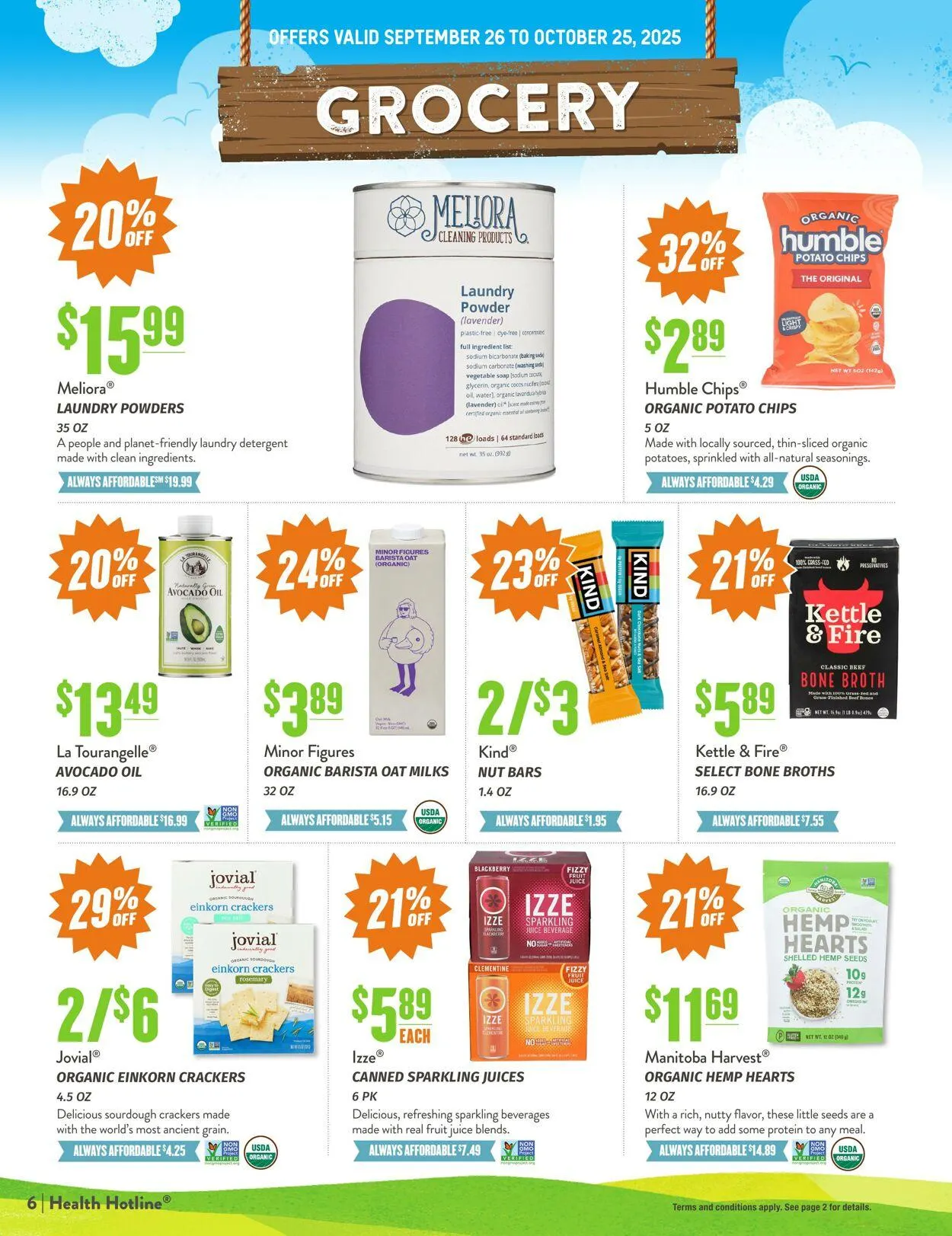 Weekly ad Natural Grocers from September 24 to October 17 2025 - Page 6