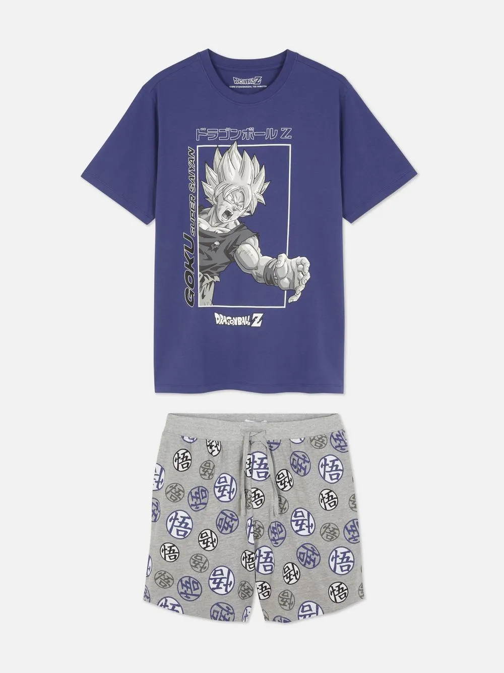 Dragon Ball Z Short Pyjama Set