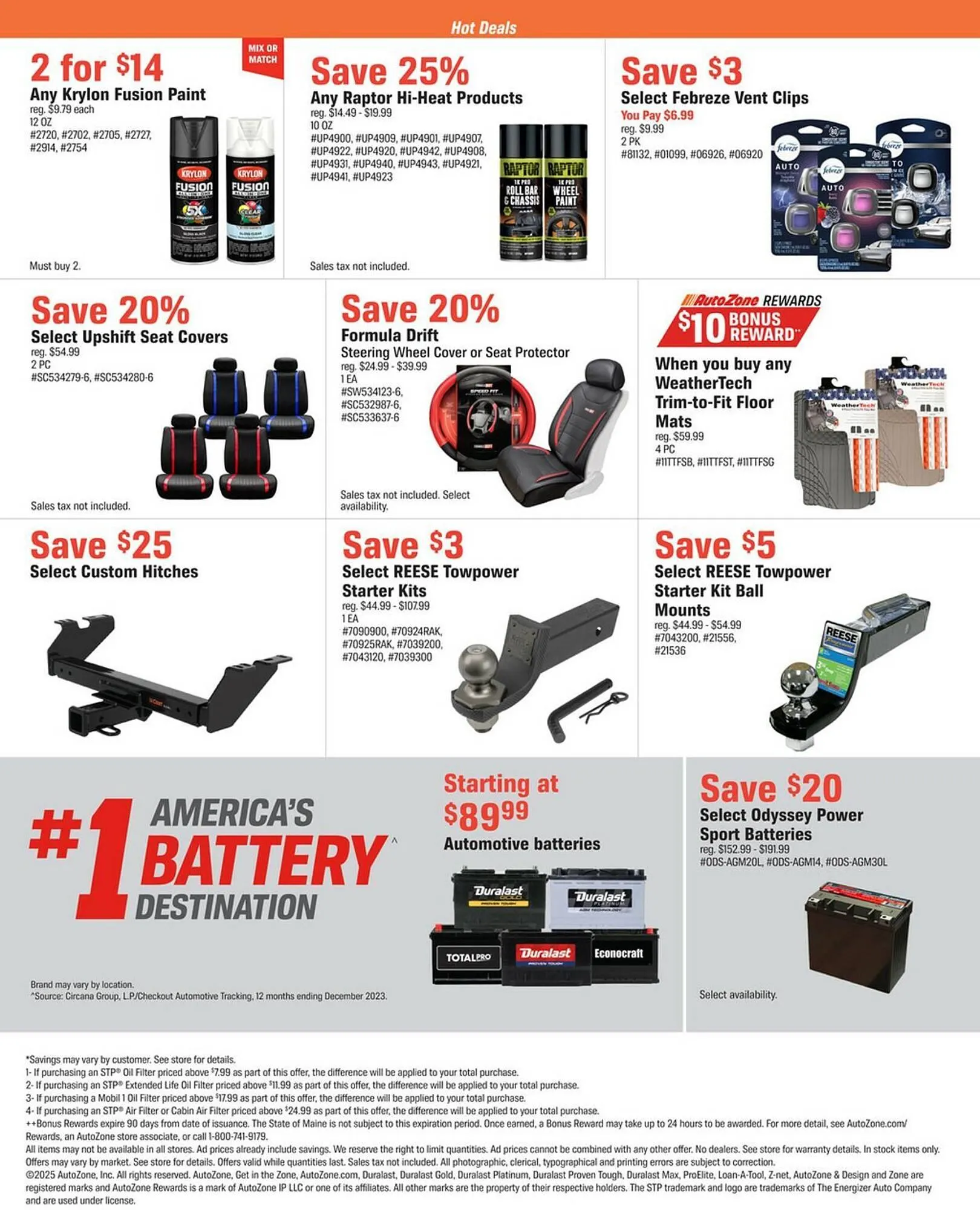 Weekly ad AutoZone Weekly Ad from June 3 to July 1 2025 - Page 6