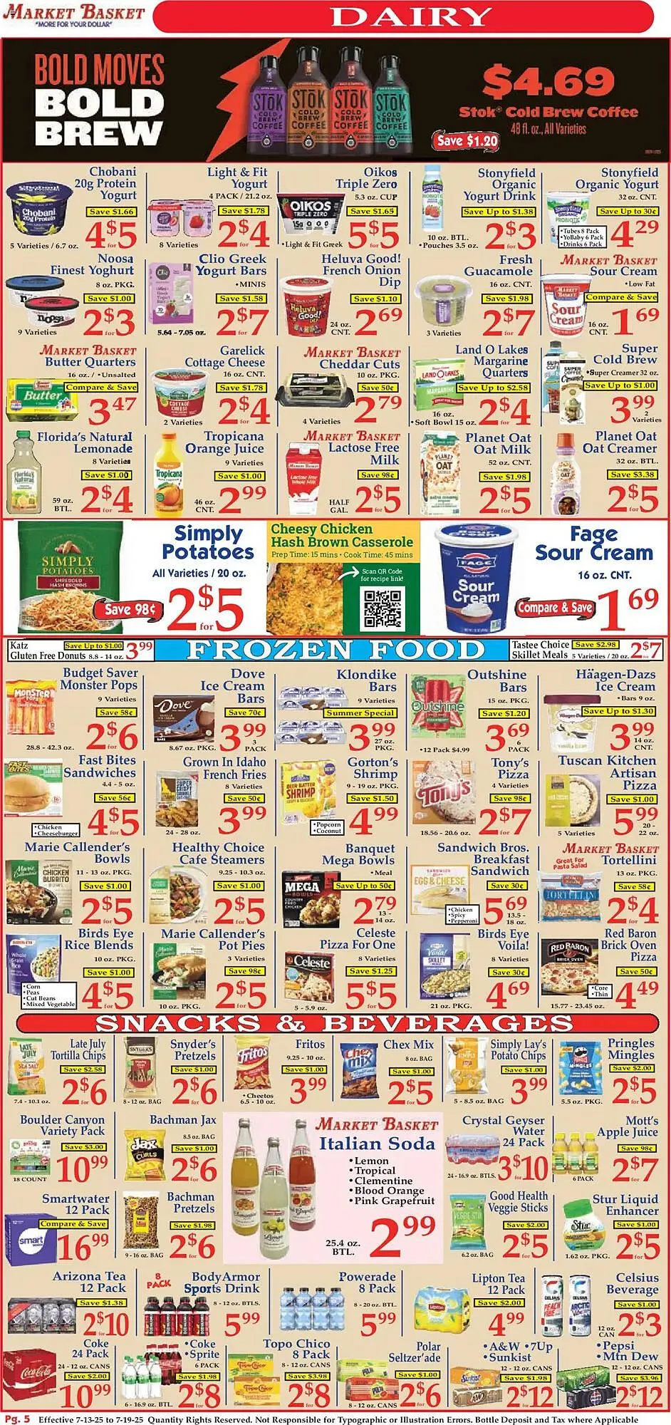 Weekly ad Market Basket Weekly Ad from July 13 to July 19 2025 - Page 5