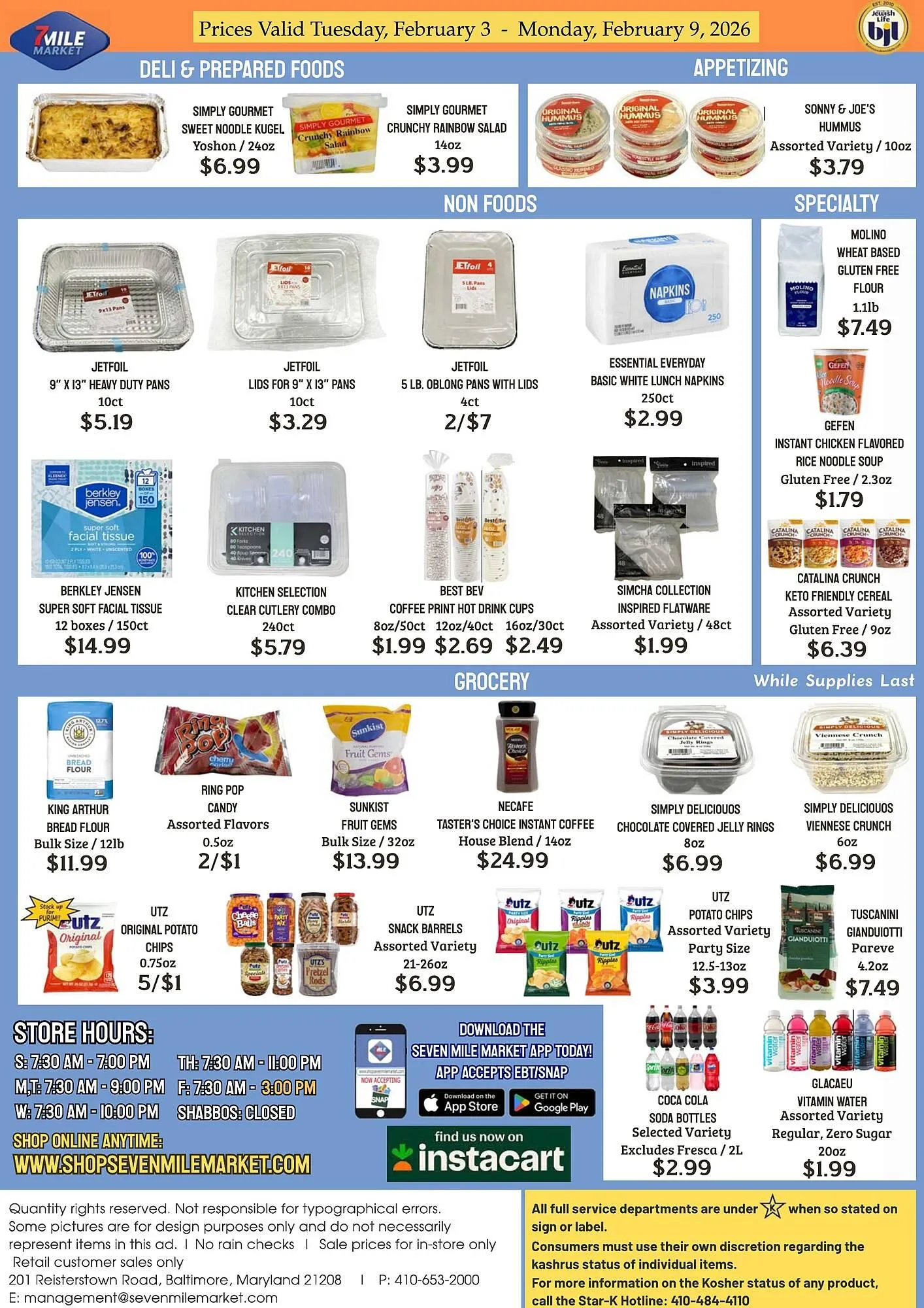 Weekly ad Seven Mile Market circular from February 3 to February 9 2026 - Page 2