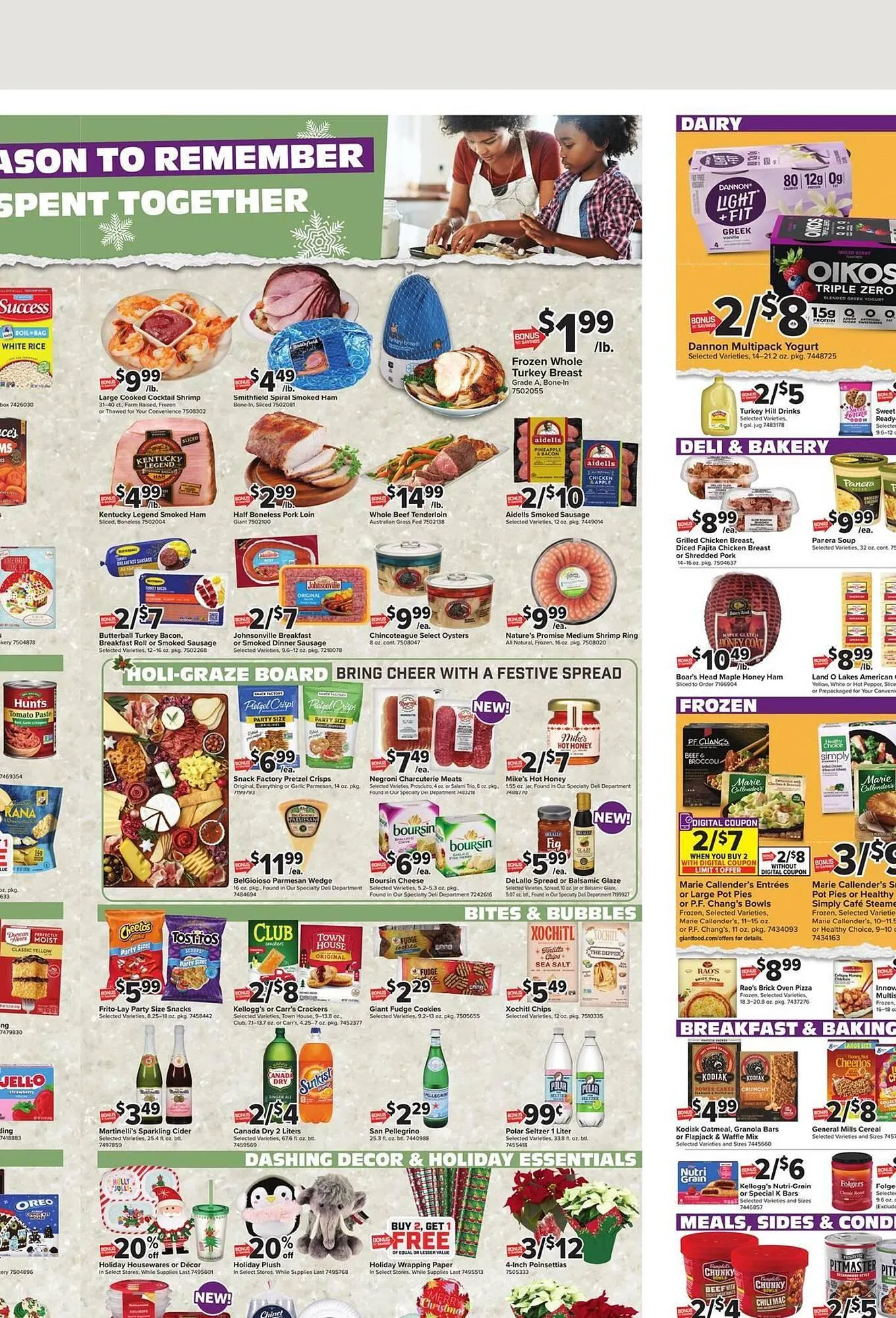 Weekly promotion Giant Food weekly ad spanning from December 5 to December 11 2025 - Page 4 for Catalogue 365