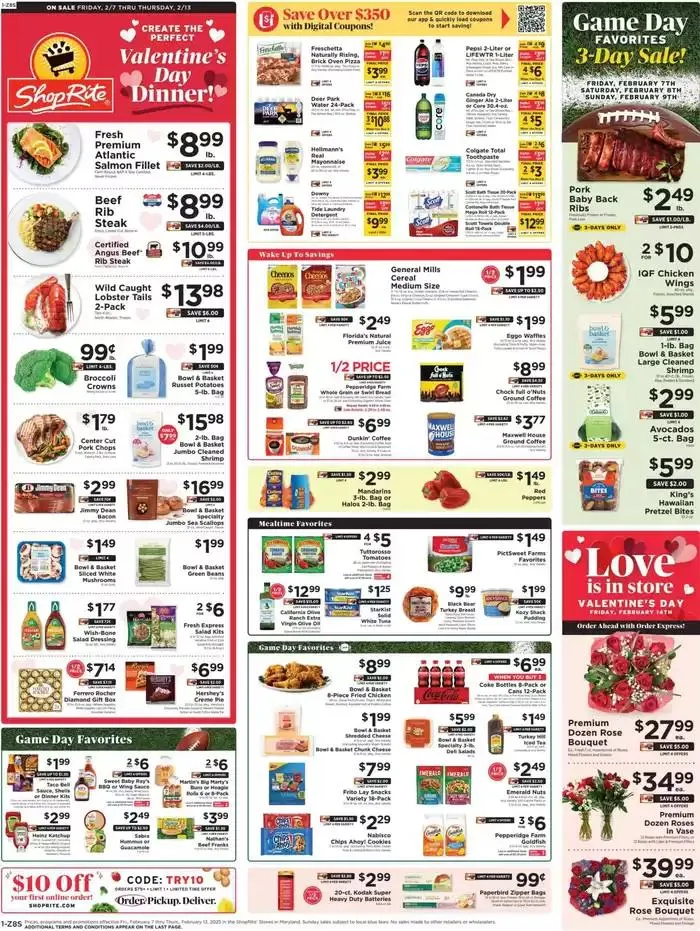 Weekly ad Top deals and discounts from February 7 to February 13 2025 - Page 1