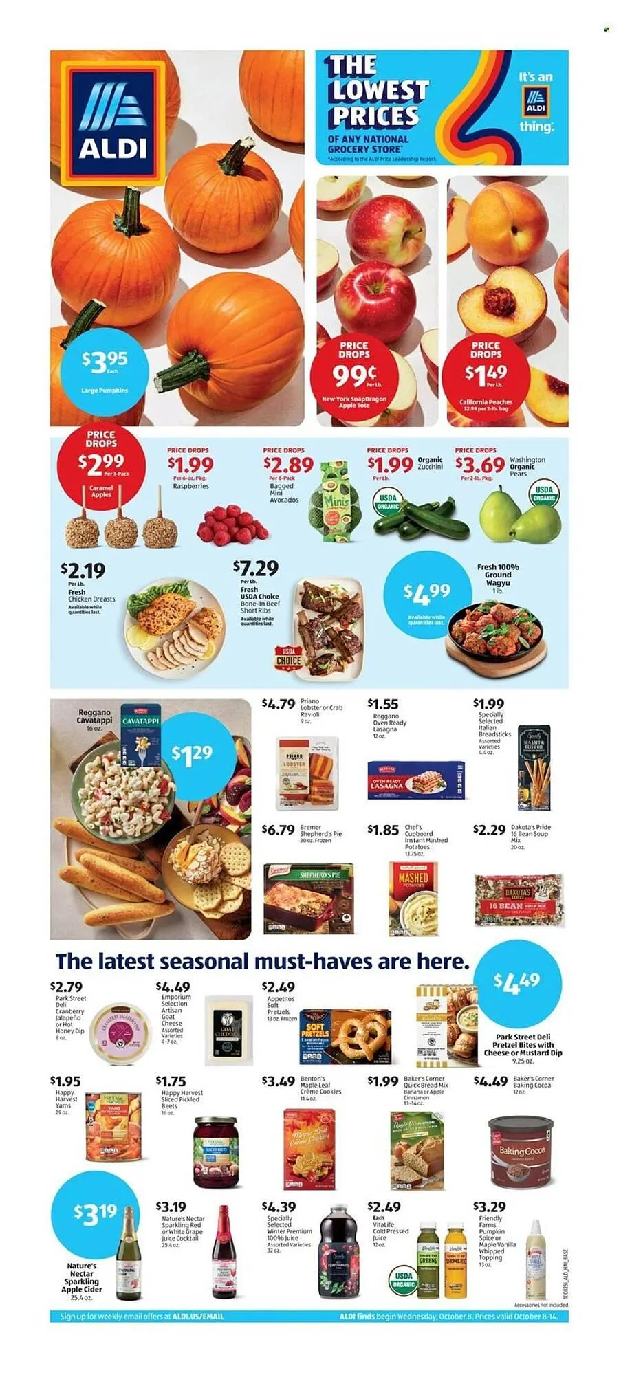 Weekly ad Aldi weekly ad from October 8 to October 14 2025 - Page 1