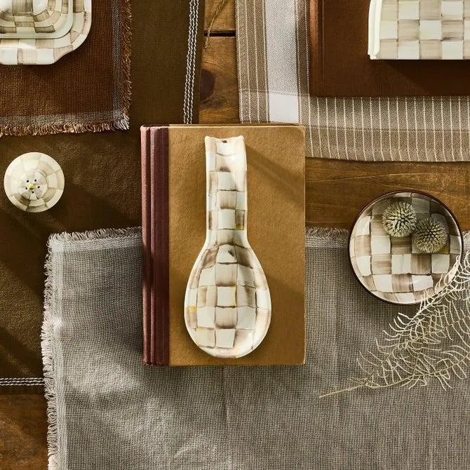Enamel Spoon Rest