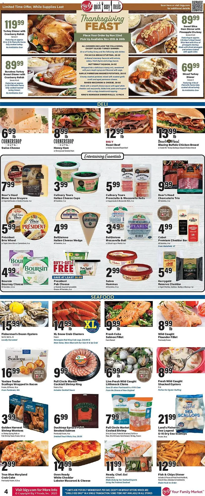 Weekly ad Big Y flyer from November 20 to November 26 2025 - Page 6