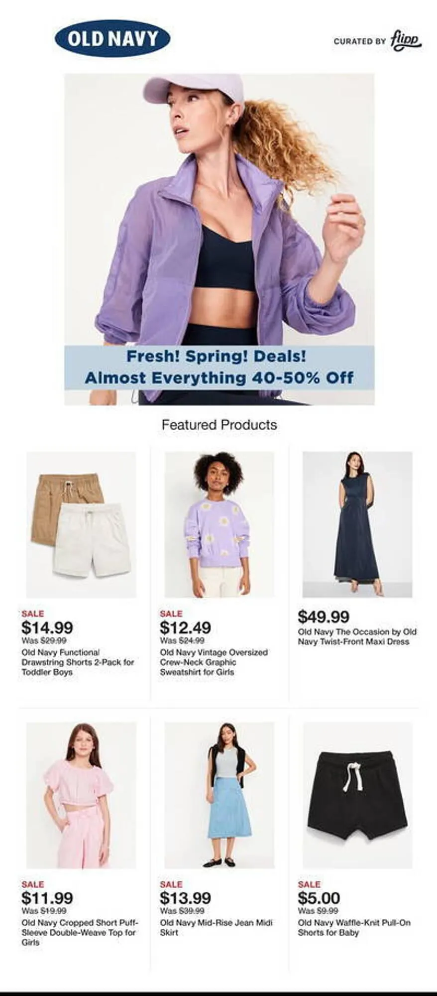 Old Navy Weekly Ad - 1