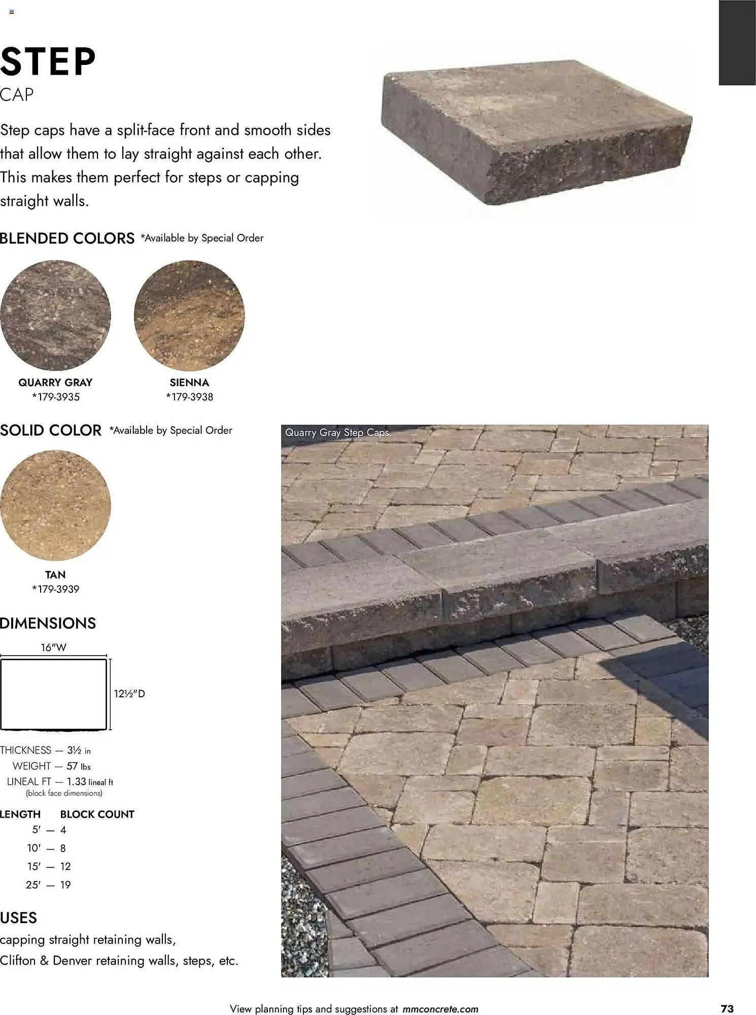 Weekly promotion Menards weekly ad spanning from April 2 to January 1 2027 - Page 73 for Catalogue 365