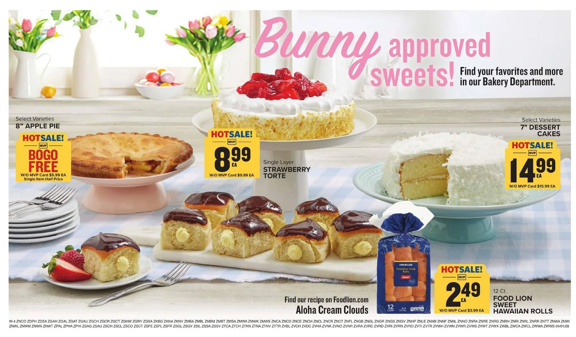 Weekly promotion Food Lion weekly ad spanning from April 1 to April 7 2026 - Page 12 for Catalogue 365