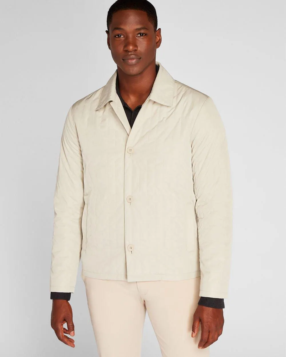 Quilted Shirt Jacket