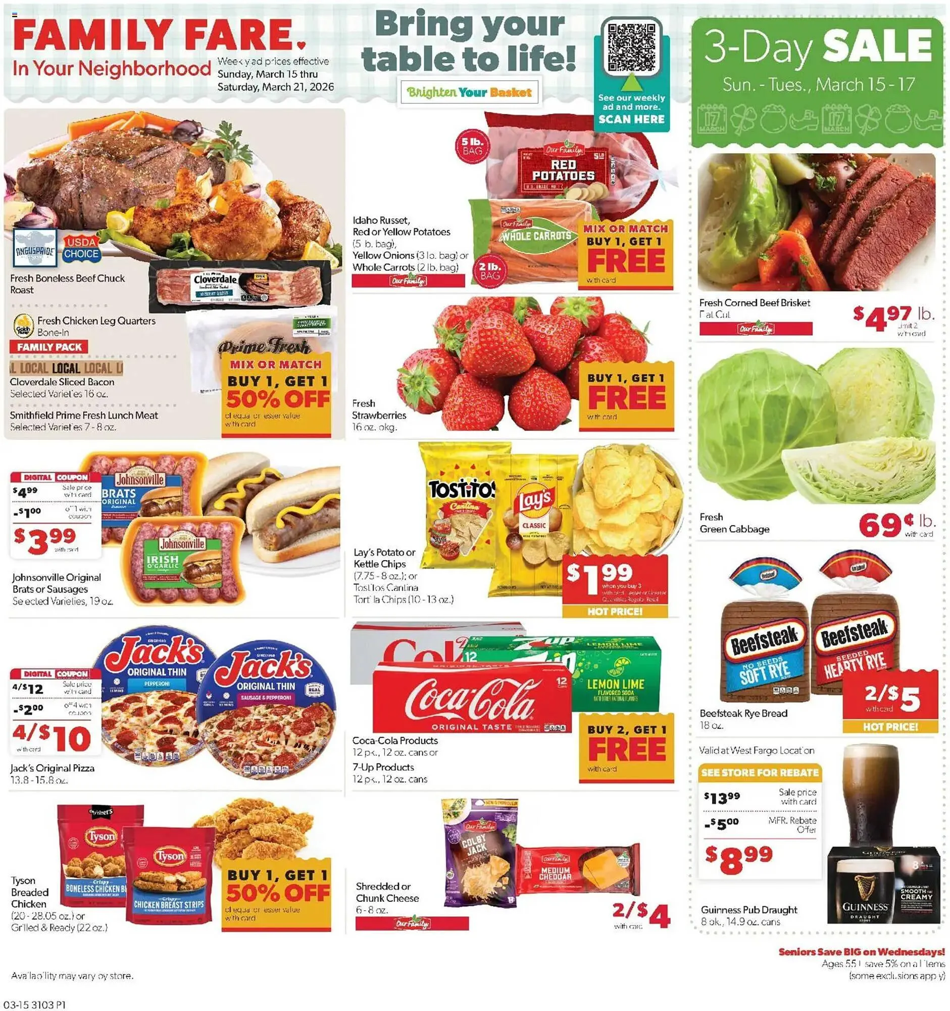 Family Fare weekly ad - 1