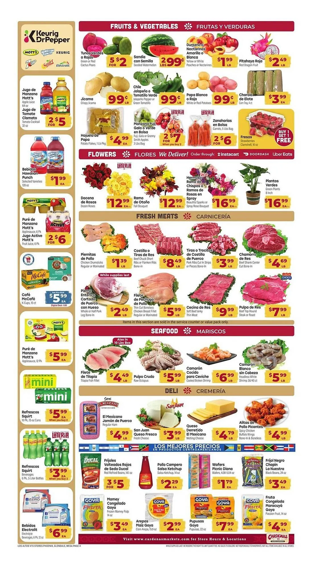 Weekly promotion Los Altos Ranch Market Weekly Ad spanning from August 13 to August 19 2025 - Page 4 for Catalogue 365