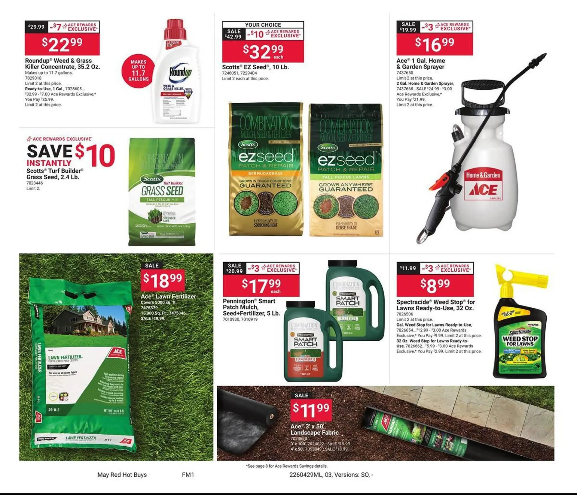 Weekly ad Ace Hardware flyer from April 29 to May 31 2026 - Page 3