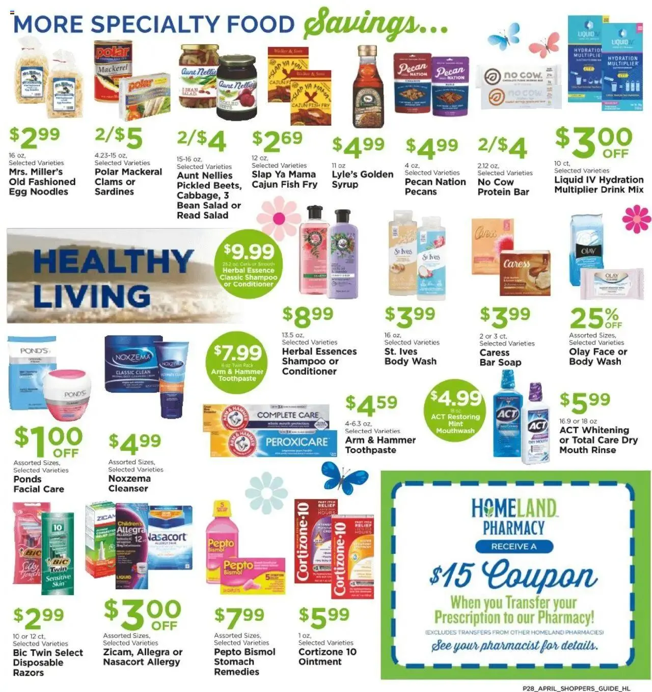 Weekly ad Homeland Bring Savings Home Shopper's Guide from April 1 to April 30 2025 - Page 28