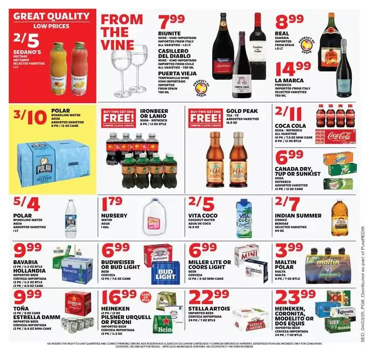 Weekly ad Sedano's weekly ad from April 2 to April 9 2025 - Page 8