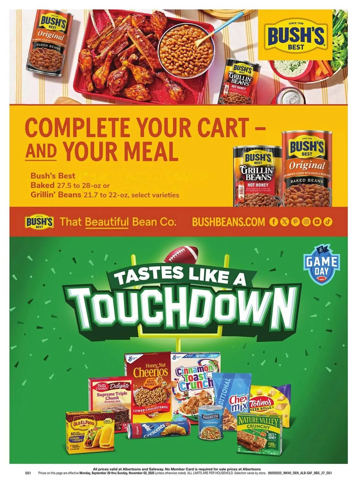 Weekly ad Albertsons weekly ad from September 29 to November 2 2025 - Page 27