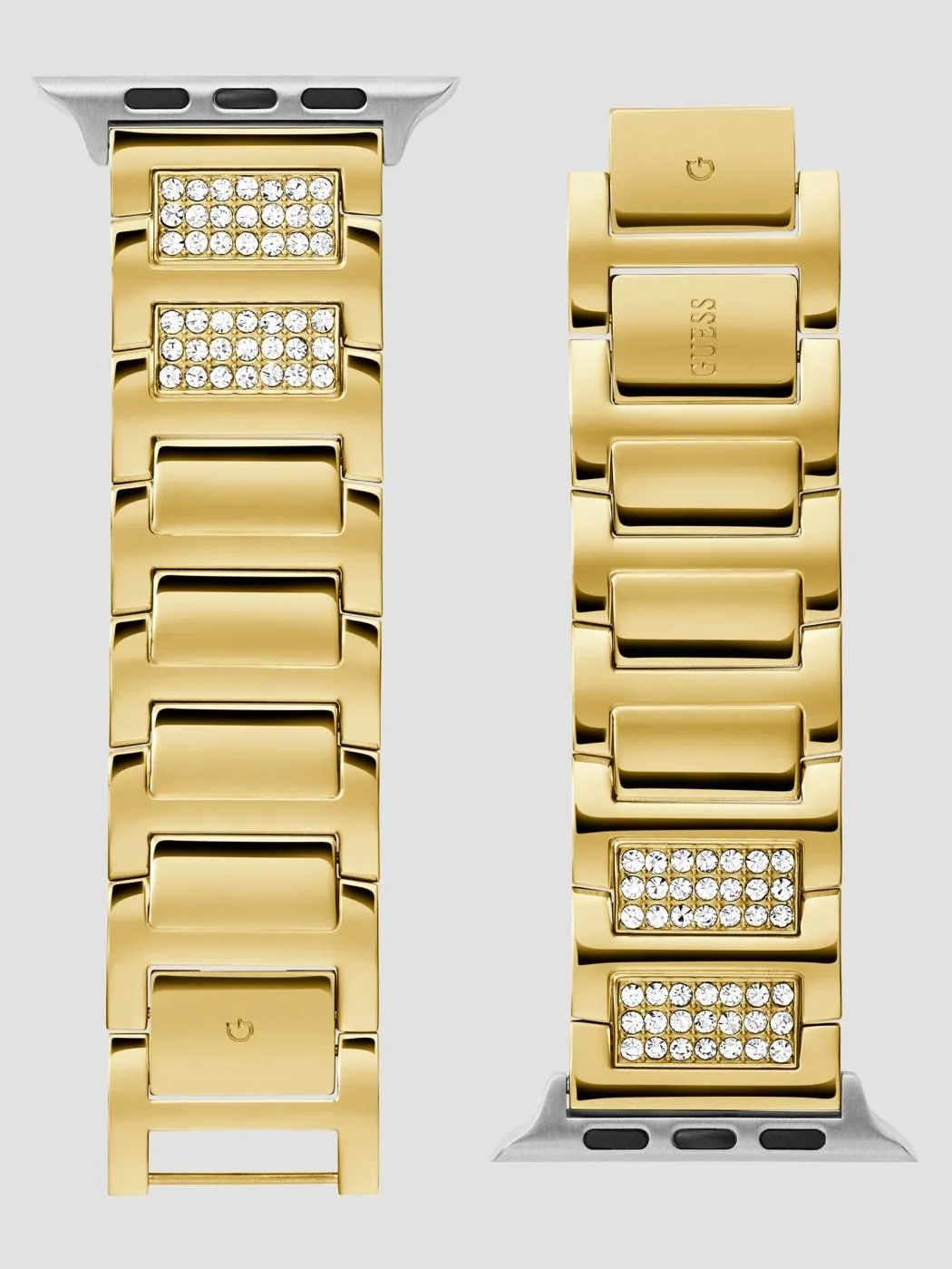 Gold-Tone Rhinestone 42-44 mm Band for Apple Watch®