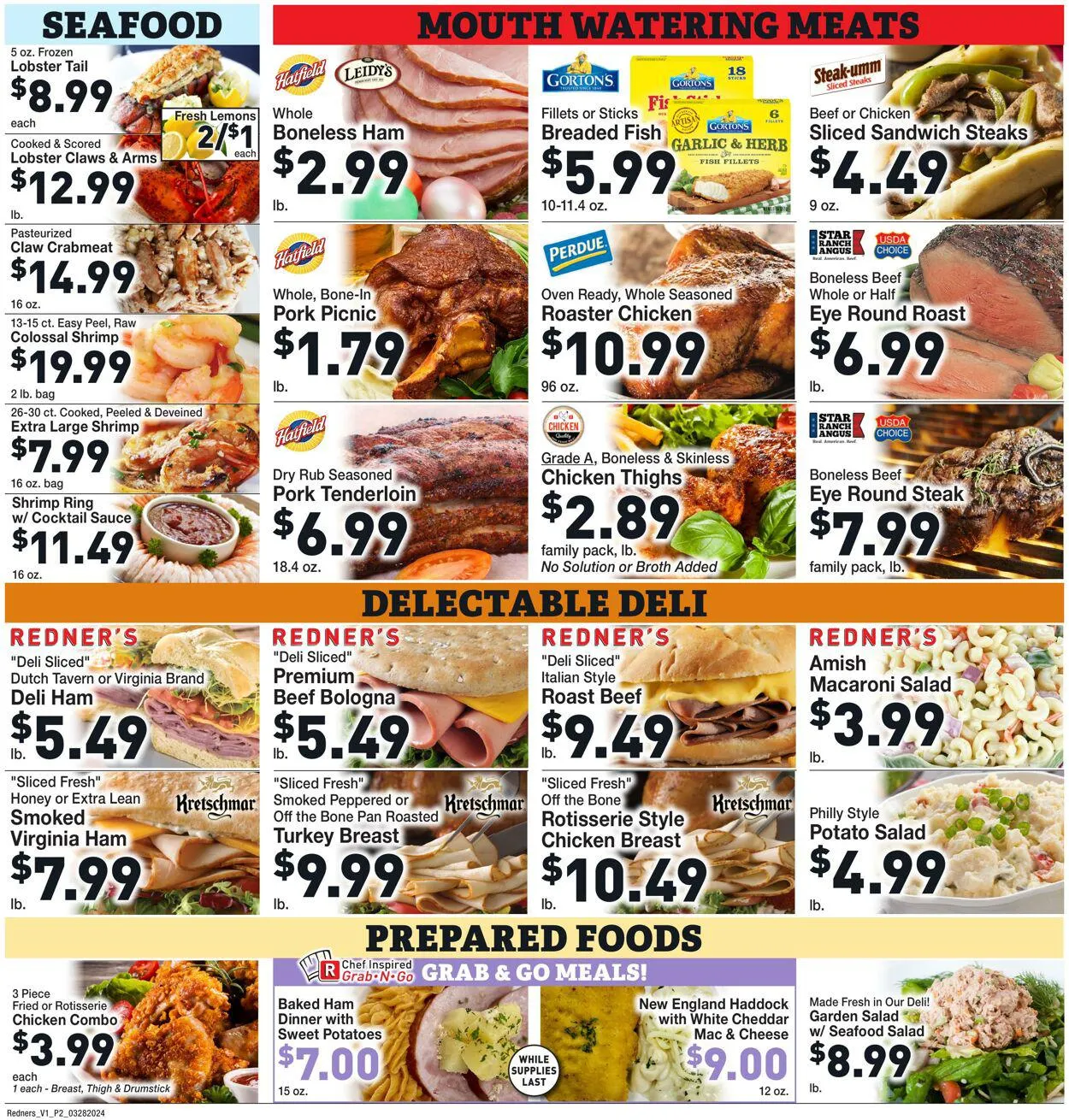 Weekly ad Redner’s Warehouse Market Current weekly ad from March 28 to April 3 2024 - Page 4