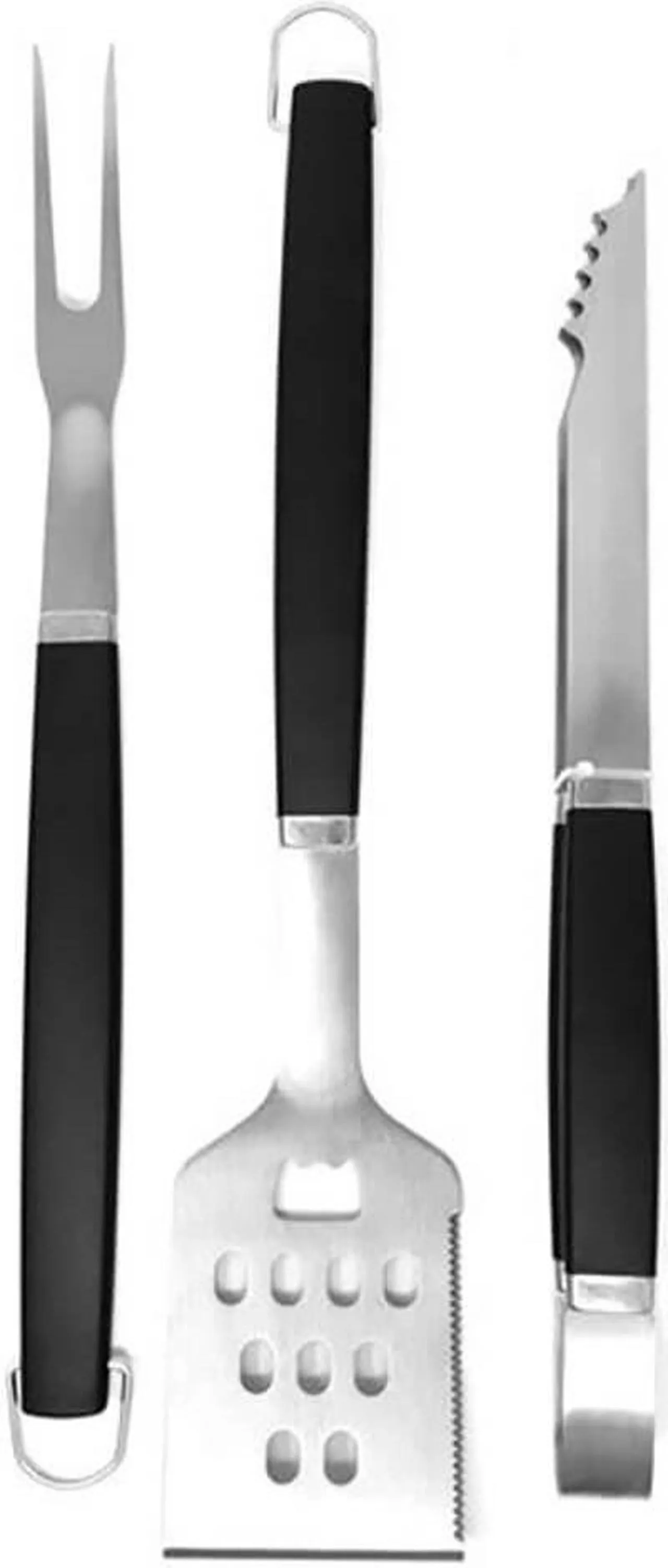 Norpro 8770 Stainless Steel BBQ Tools, Set of 3