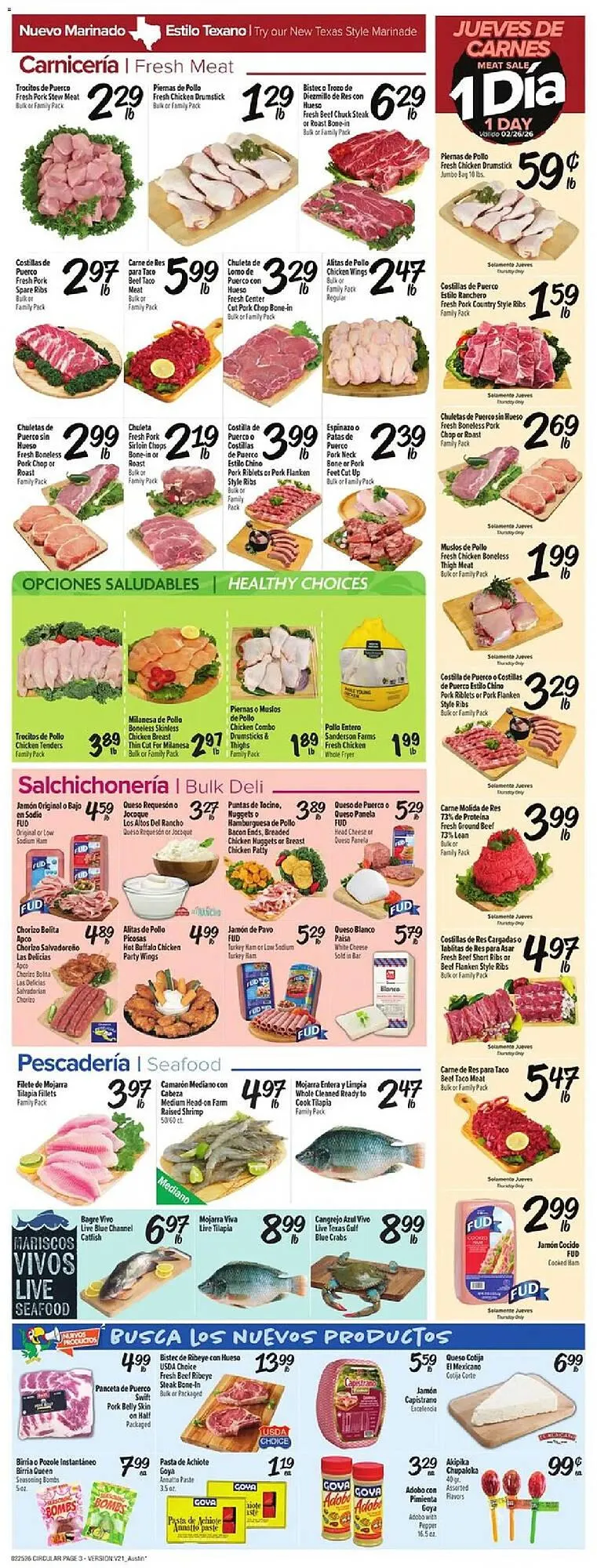Weekly ad Fiesta Mart weekly ad from February 25 to March 3 2026 - Page 3