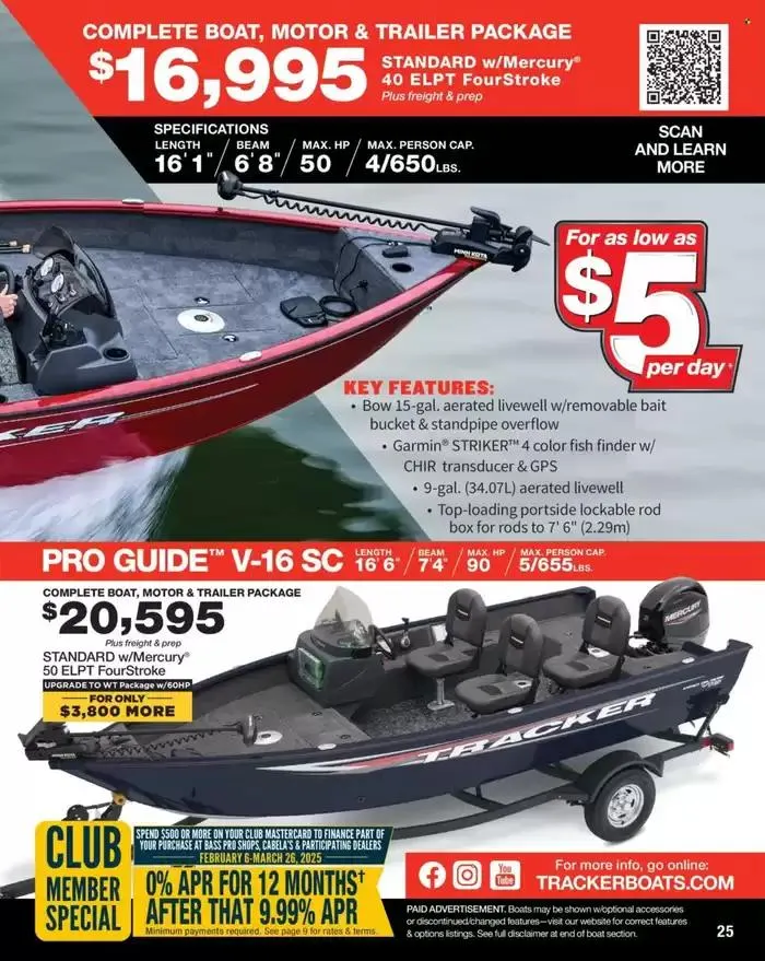 Weekly ad Cabela's Weekly ad from January 31 to February 6 2025 - Page 25