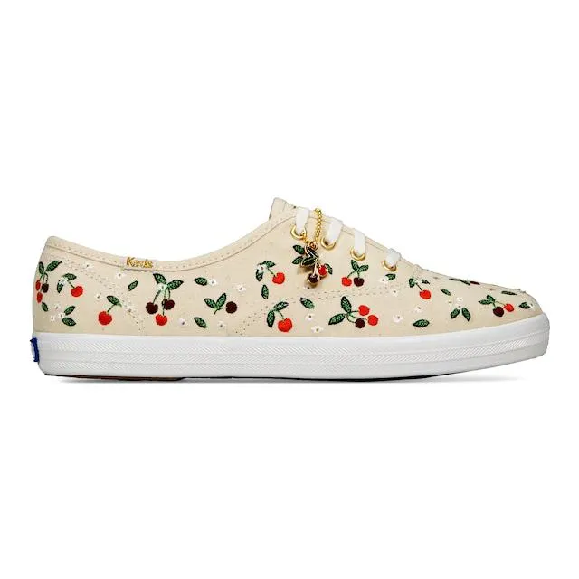 Keds x Rifle Paper Co. Champion Cherries Lace Up