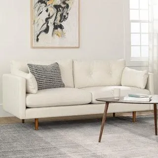 Anton 74" Loveseat - Limestone
