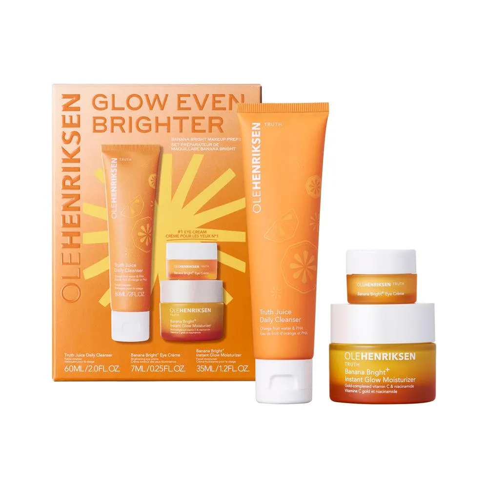 Glow Even Brighter Banana Bright Makeup Prep Set