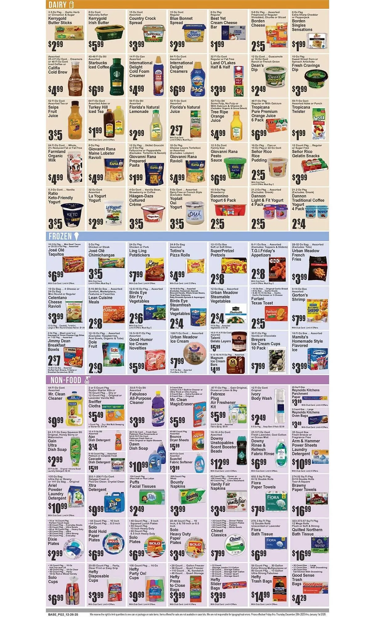 Weekly ad Food Universe circular from December 26 to January 1 2026 - Page 3