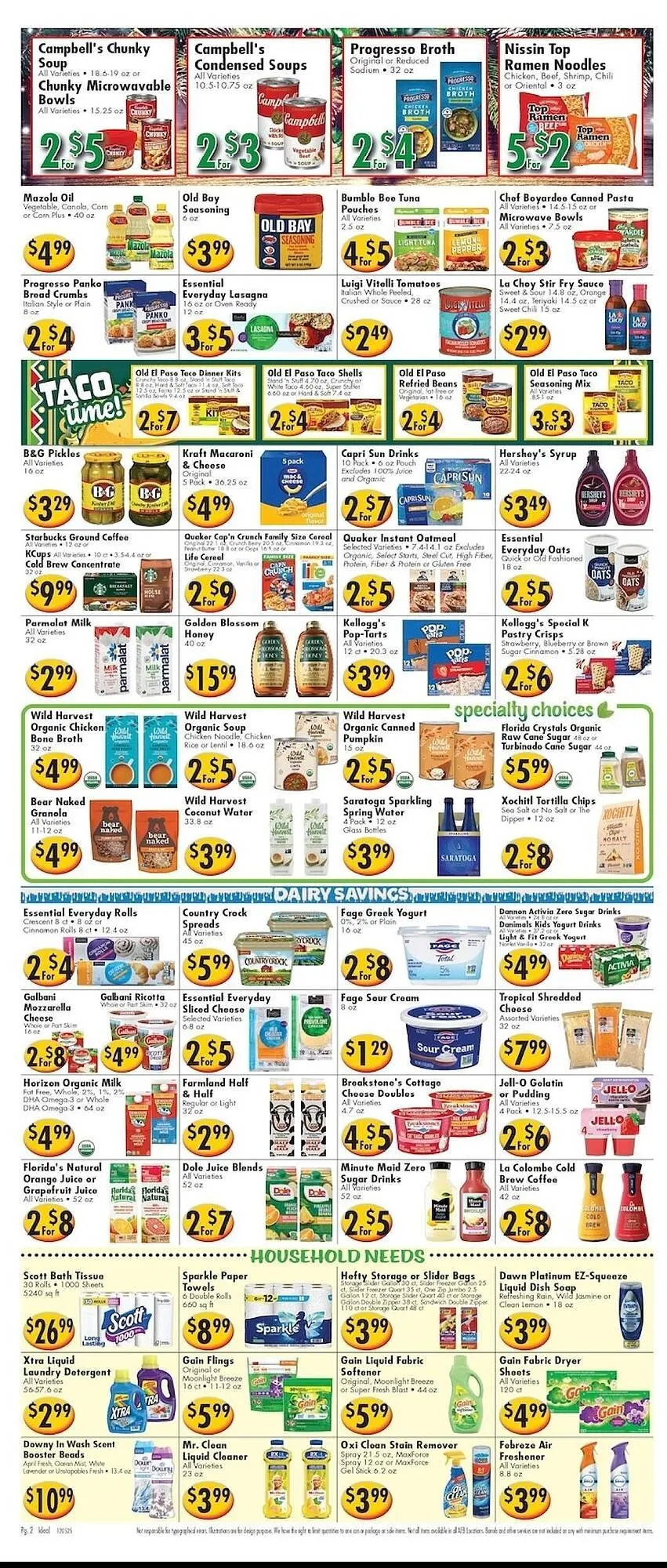 Weekly ad Ideal Food Basket circular from December 5 to December 11 2025 - Page 2