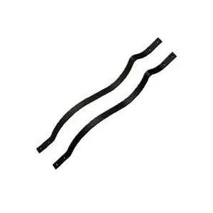 74737 Baroque Baluster, 32-1/4 in L, Aluminum, Black, Powder-Coated