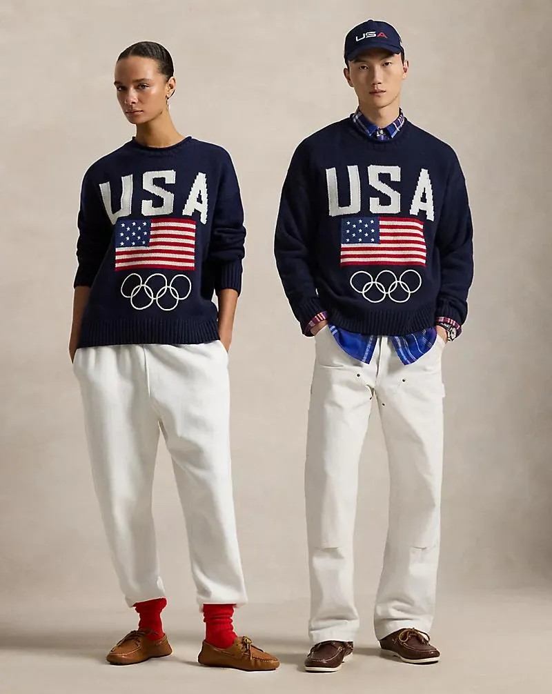 Team USA Wool-Blend Rollneck Sweater