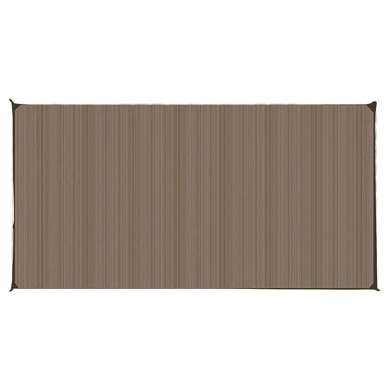 Venture Forward 8' x 16' Lighted Woven Striped RV Patio Mat