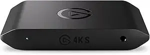 Elgato 4K S – External Capture Card for PS5, Xbox Series X/S, Switch 2, PC, Mac, iPad | 4K60, 1440p120, or 1080p240 Passthrough and Capture, HDR10, VRR, USB-C, Near-Zero Latency