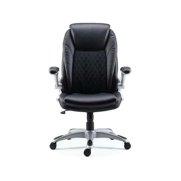 Staples Sorina Ergonomic Bonded Leather Swivel Executive Chair,