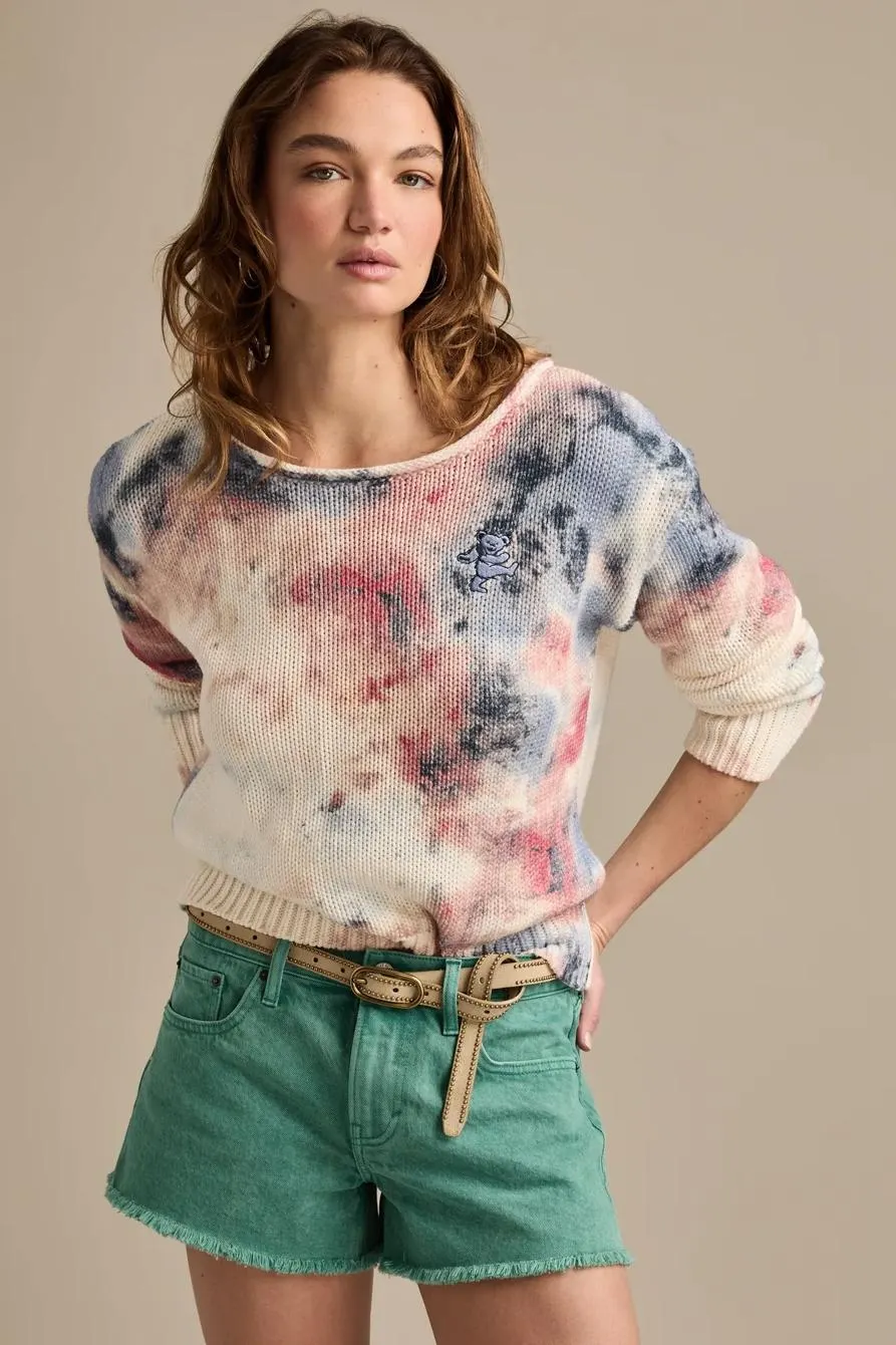 grateful dead tie dye sweater