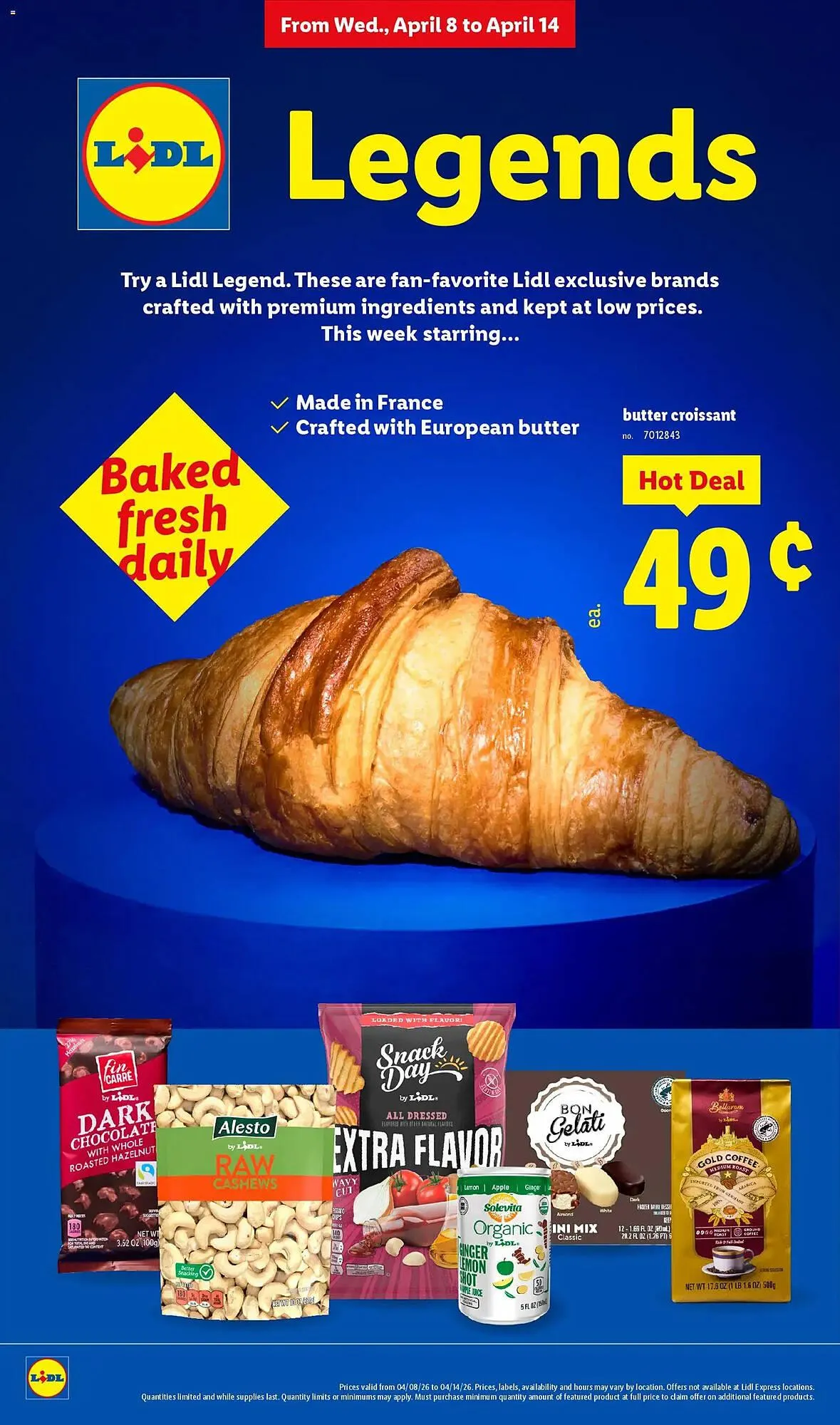 Weekly promotion Lidl weekly ad spanning from April 8 to April 14 2026 - Page 20 for Catalogue 365