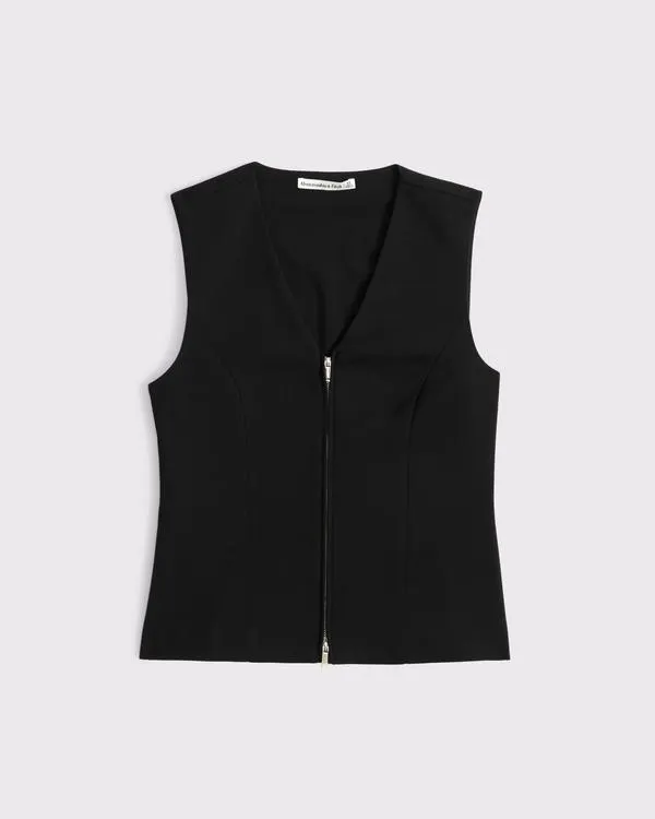 Tailored Zip Vest