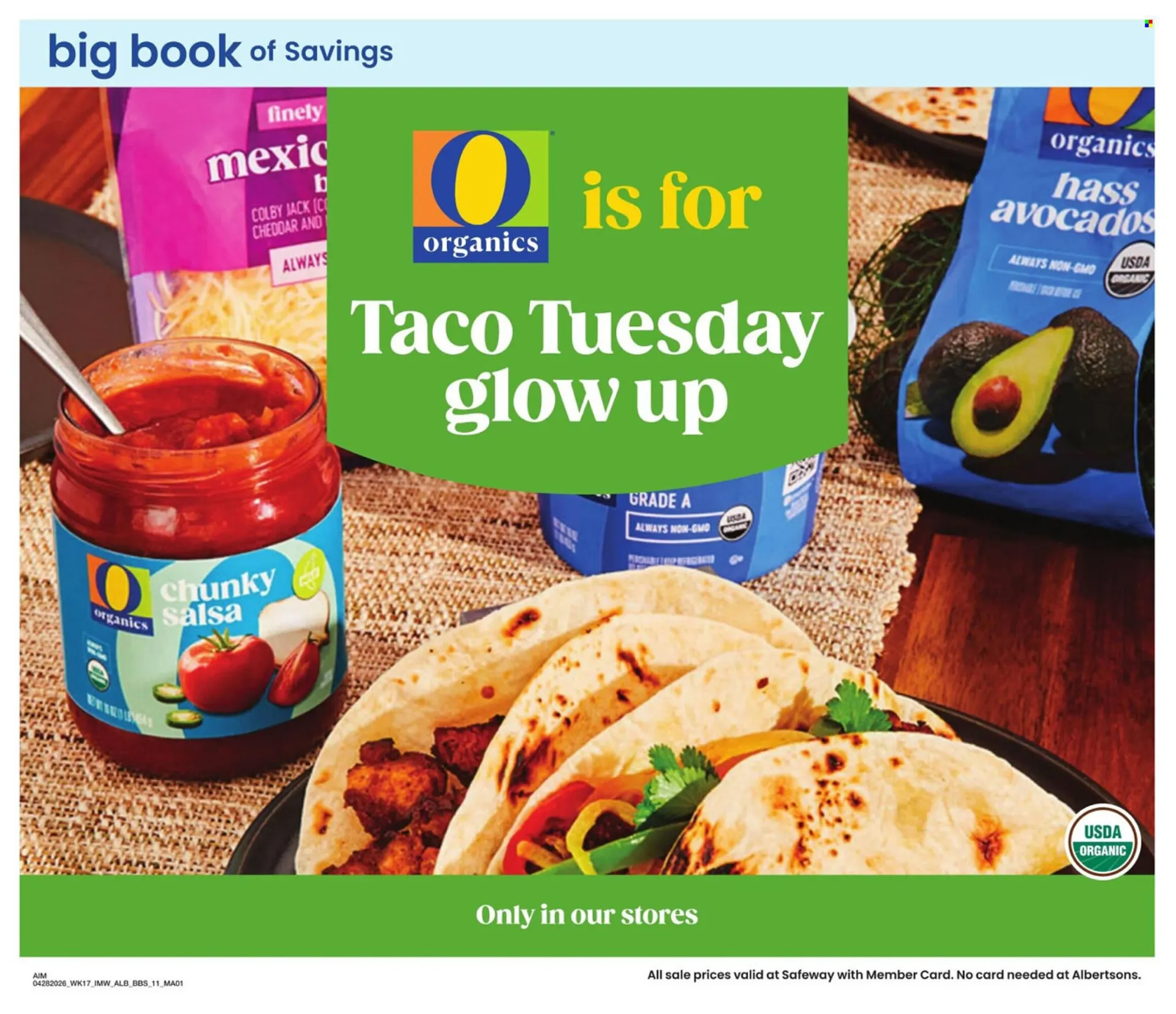 Weekly promotion Albertsons weekly ad spanning from April 28 to May 25 2026 - Page 11 for Catalogue 365