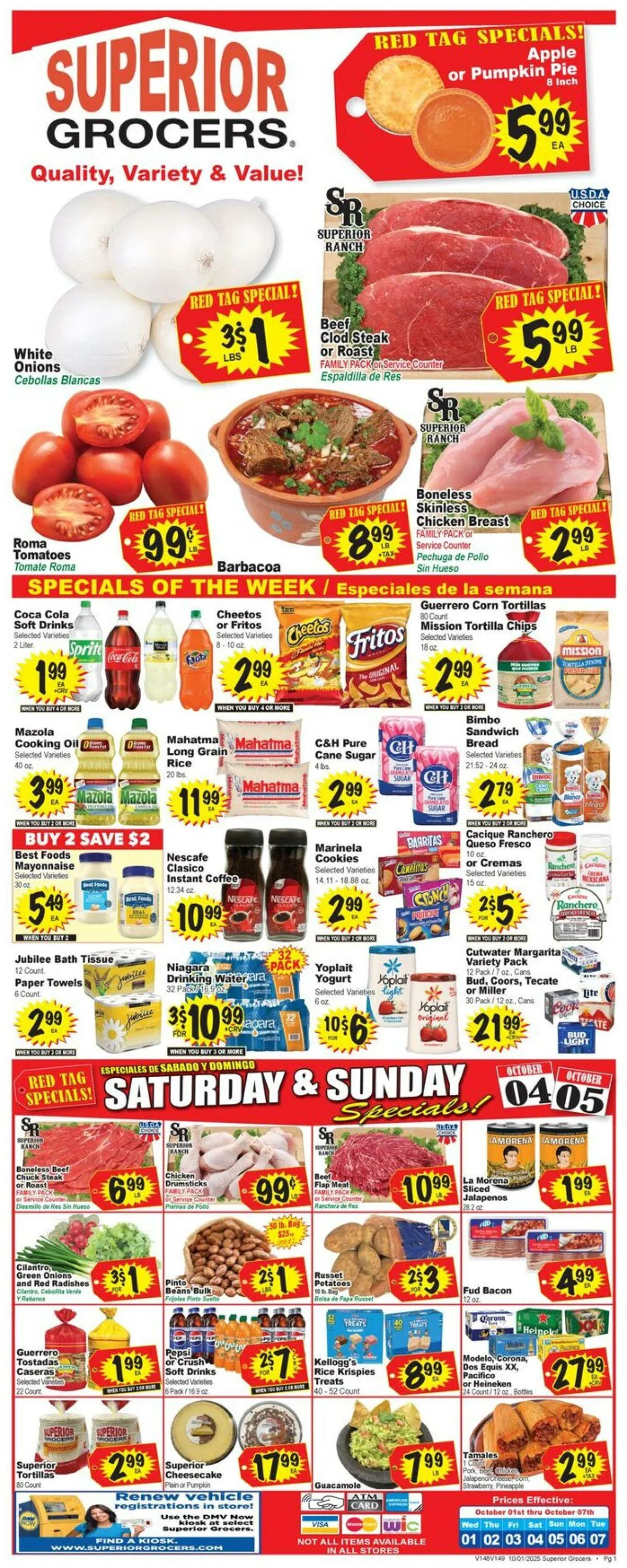 Weekly ad Northgate Market from October 1 to October 7 2025 - Page 1