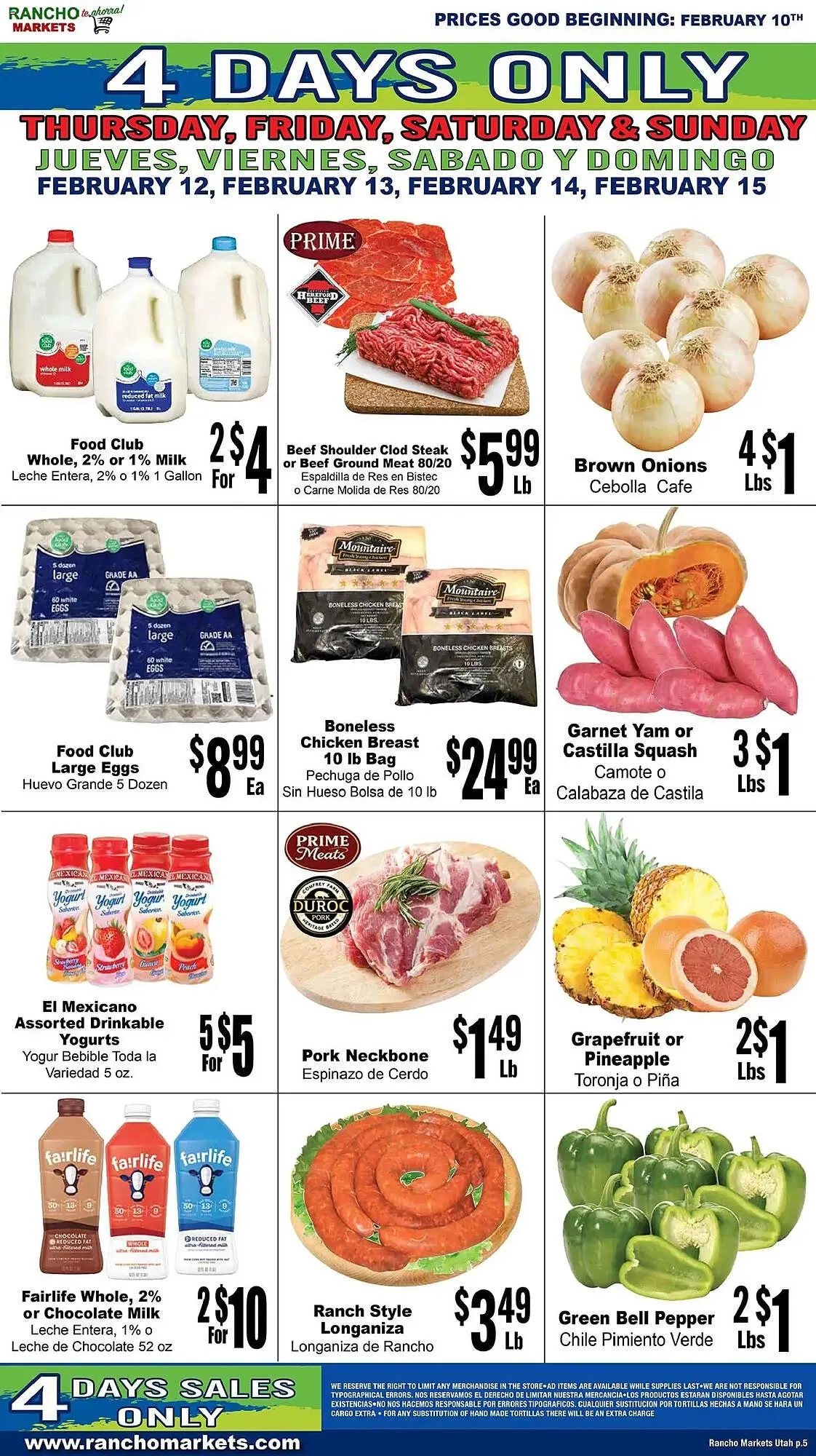 Weekly ad Rancho Markets weekly ad from February 10 to February 17 2026 - Page 5